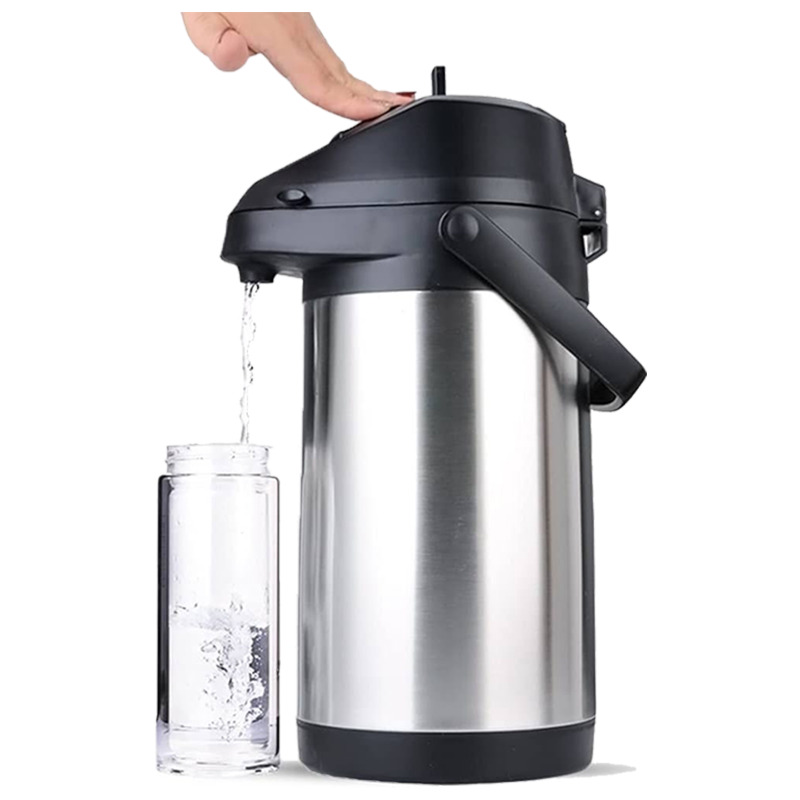 Thermos a pompe intérieure Inox Incassable (4Litres)